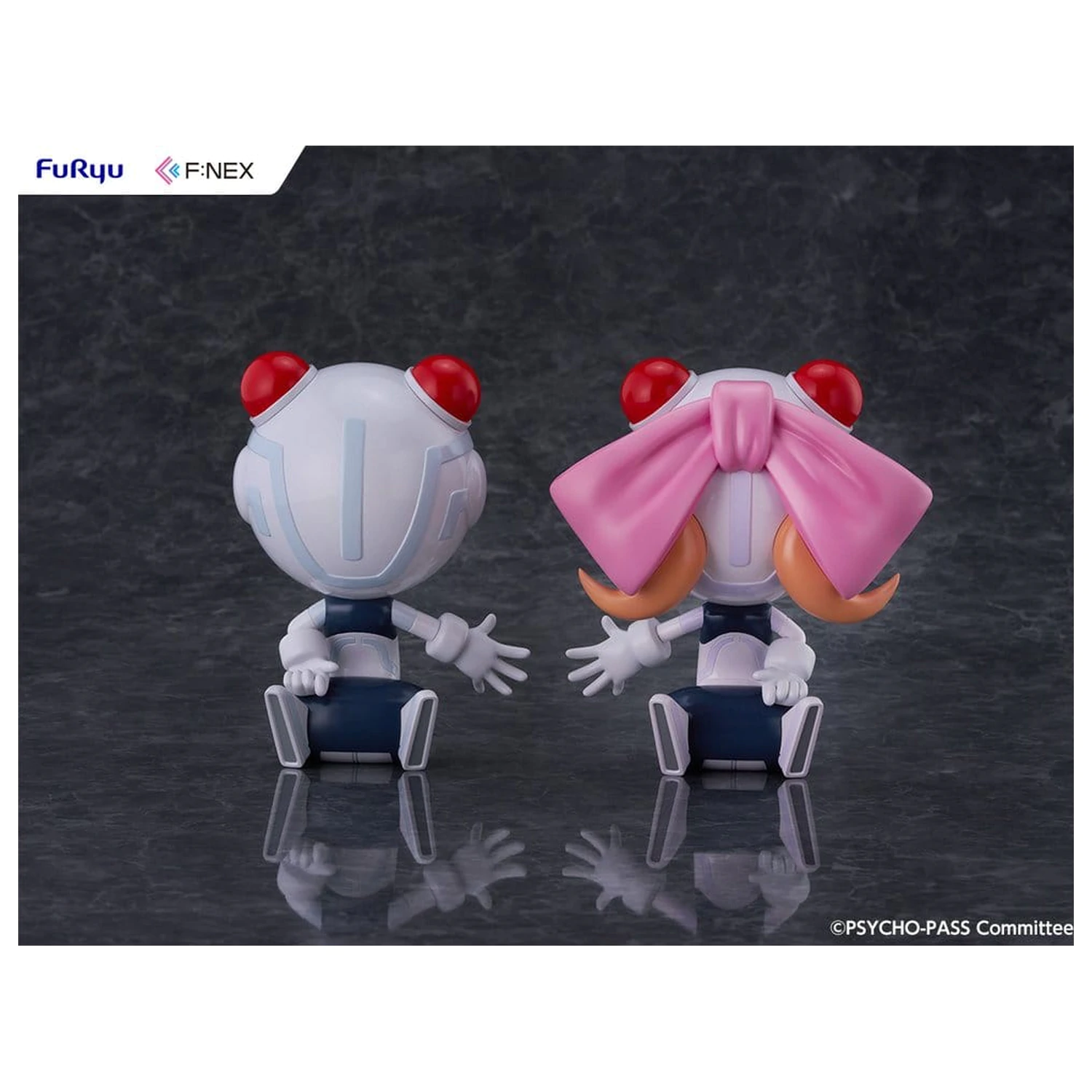 Psycho-Pass: Providence F:NEX PVC Figuren 2er-Pack Komissa Taro & Komissa Hanako 15 cm Produktfoto