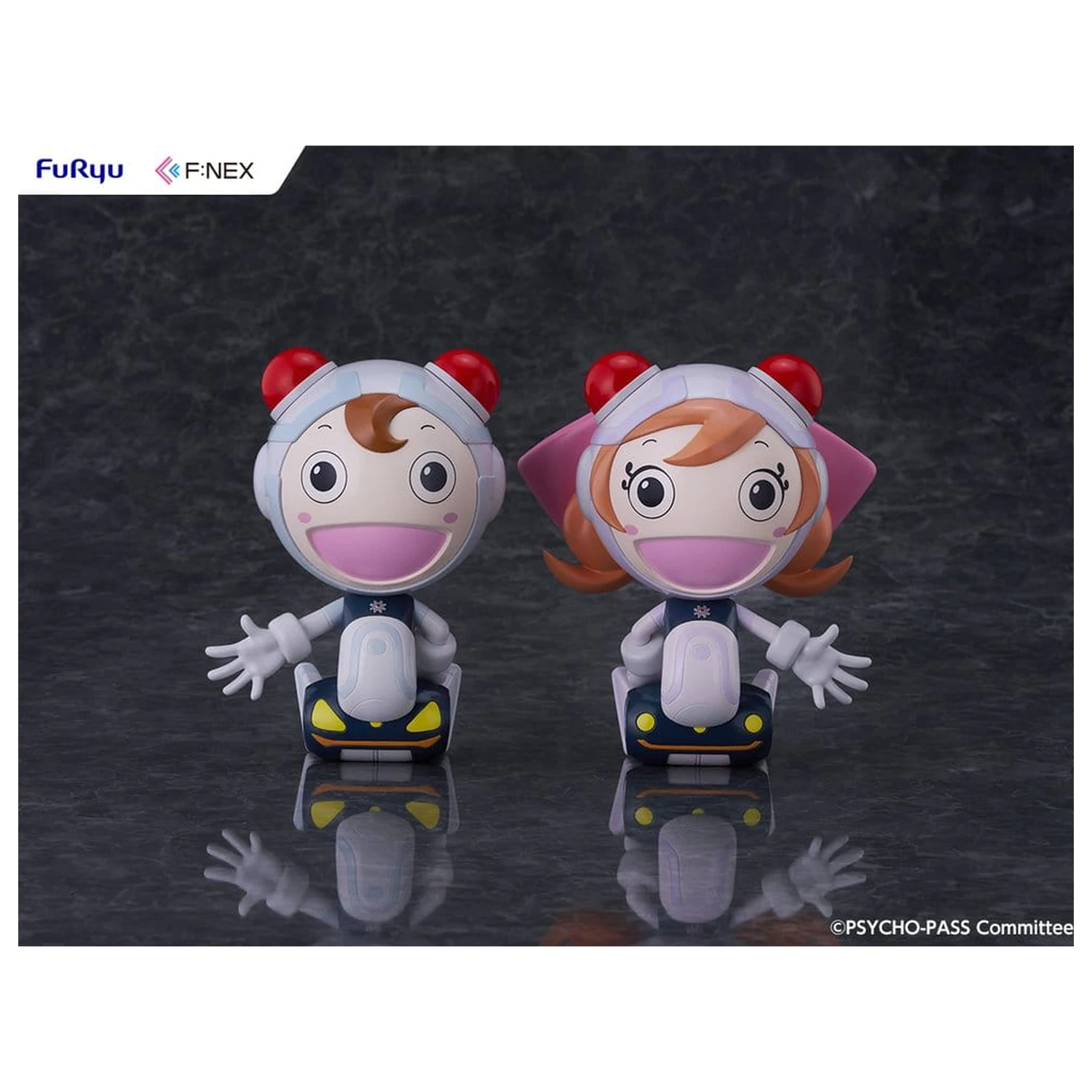 Psycho-Pass: Providence F:NEX PVC Figuren 2er-Pack Komissa Taro & Komissa Hanako 15 cm Produktfoto