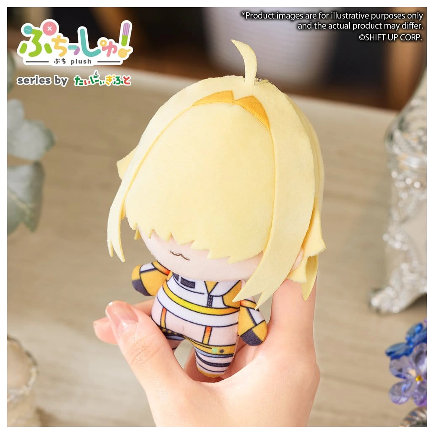 Puchish! Goddess of Victory: NIKKE Plüschfigur Vol. 4 Elegg 12 cm Produktfoto