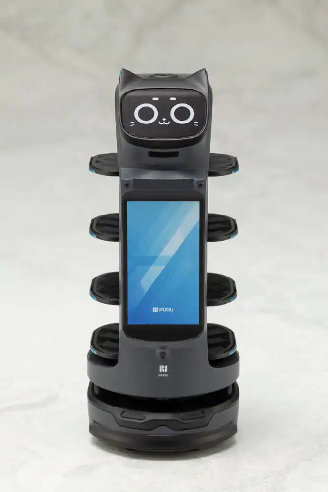 Pudu Robotics Plastikmodell Bausatz Bellabot Schwarz Ver. 11 cm Produktfoto