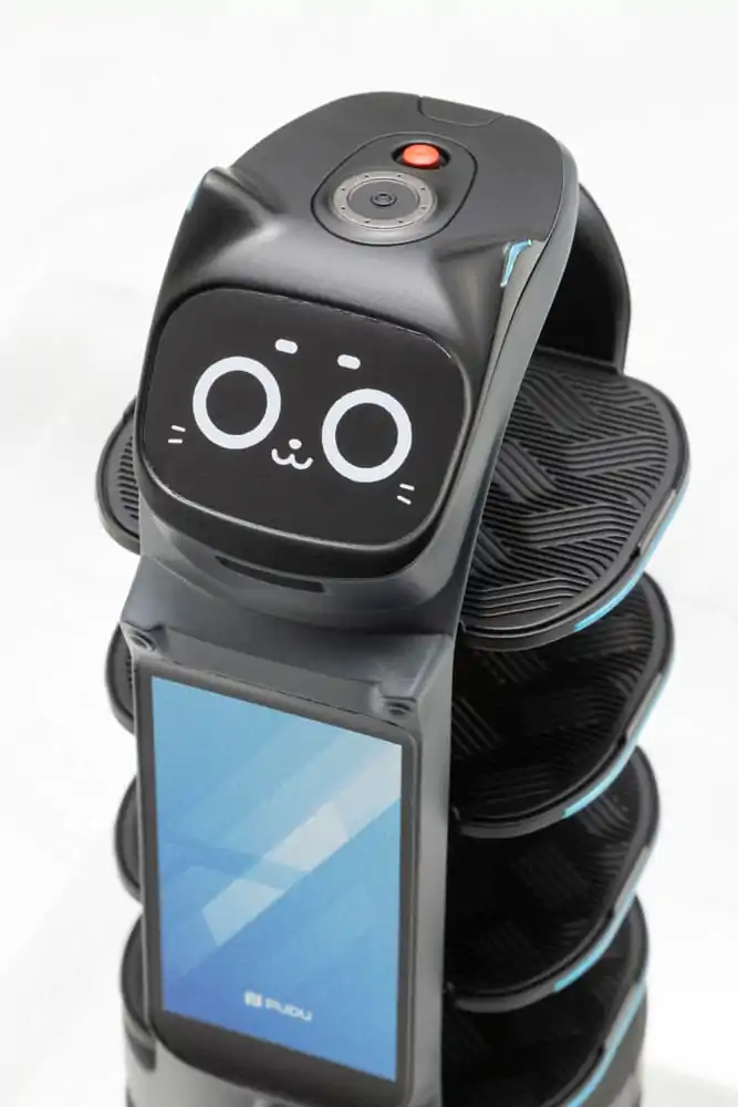 Pudu Robotics Plastikmodell Bausatz Bellabot Schwarz Ver. 11 cm Produktfoto