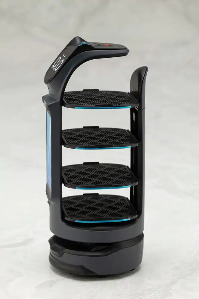 Pudu Robotics Plastikmodell Bausatz Bellabot Schwarz Ver. 11 cm Produktfoto