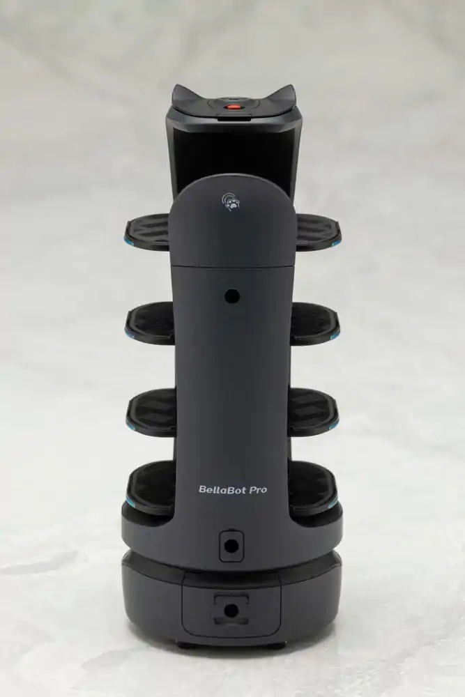 Pudu Robotics Plastikmodell Bausatz Bellabot Schwarz Ver. 11 cm Produktfoto