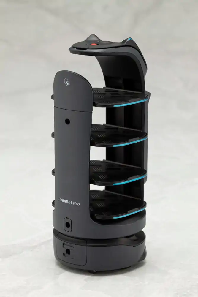 Pudu Robotics Plastikmodell Bausatz Bellabot Schwarz Ver. 11 cm Produktfoto