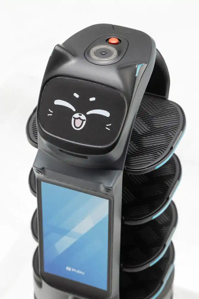 Pudu Robotics Plastikmodell Bausatz Bellabot Schwarz Ver. 11 cm Produktfoto