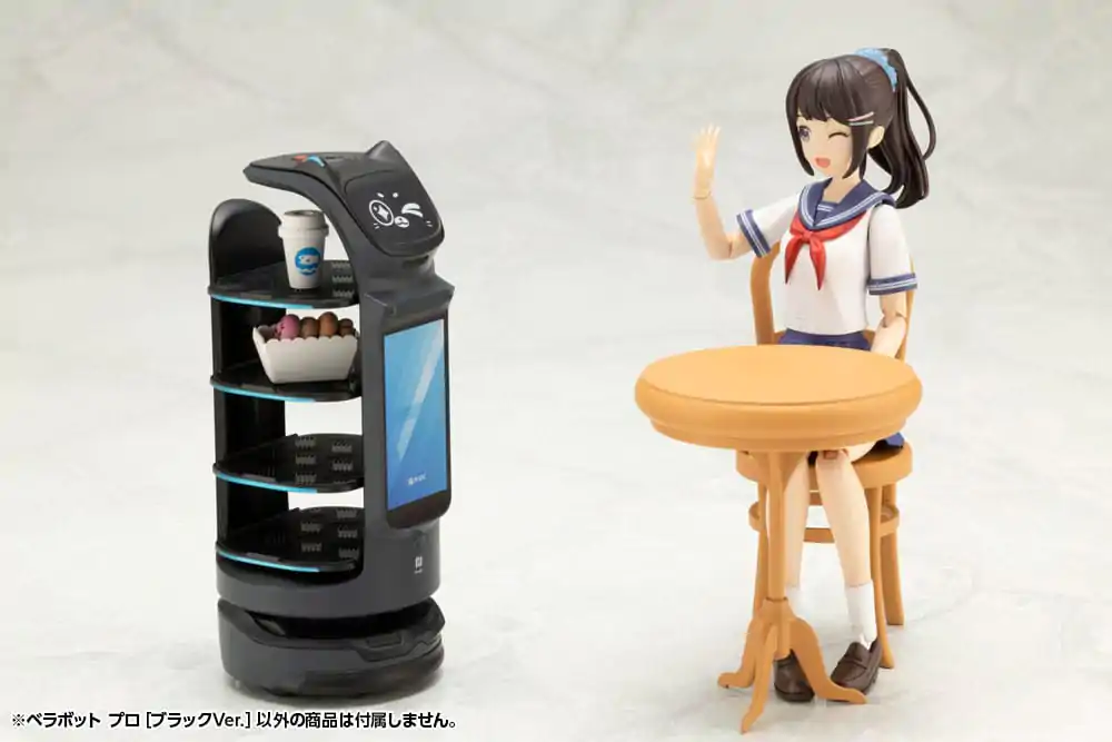 Pudu Robotics Plastikmodell Bausatz Bellabot Schwarz Ver. 11 cm Produktfoto