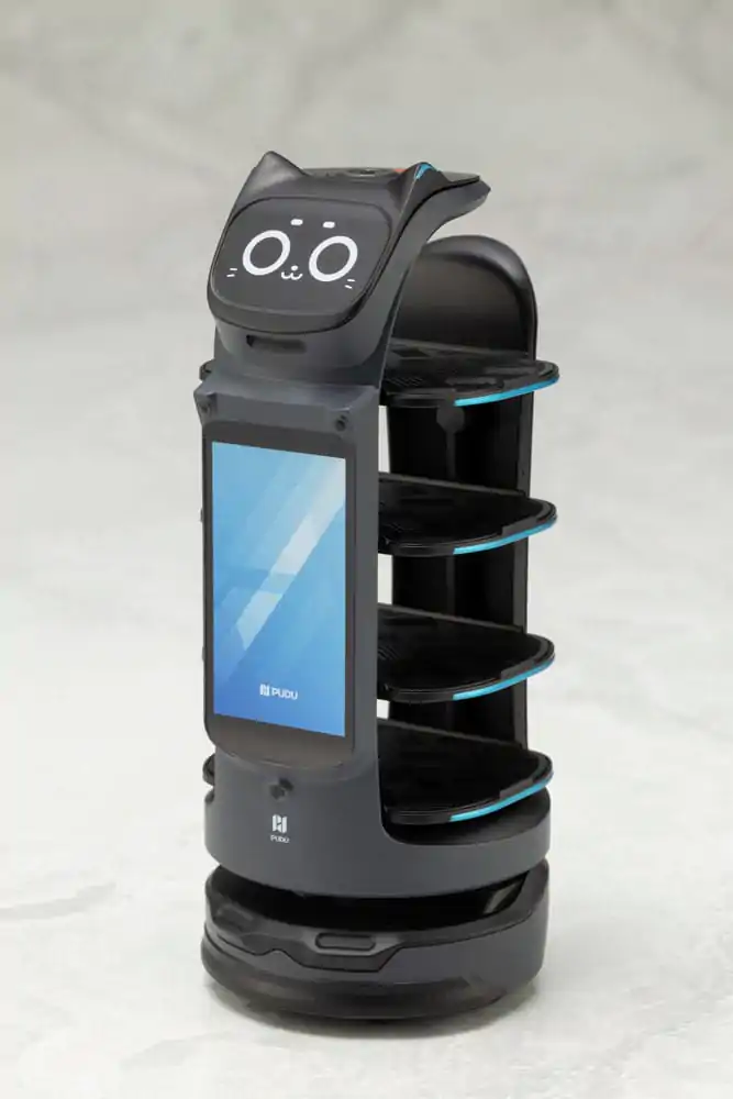 Pudu Robotics Plastikmodell Bausatz Bellabot Schwarz Ver. 11 cm Produktfoto