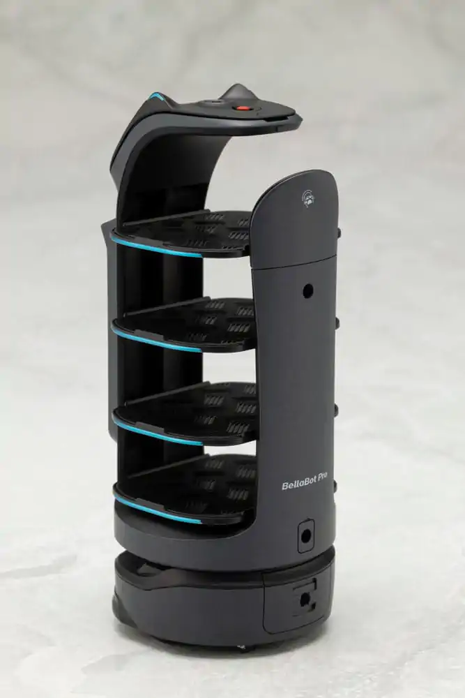 Pudu Robotics Plastikmodell Bausatz Bellabot Schwarz Ver. 11 cm Produktfoto