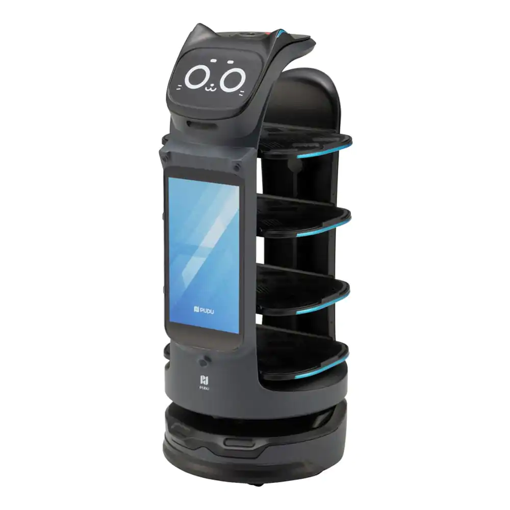 Pudu Robotics Plastikmodell Bausatz Bellabot Schwarz Ver. 11 cm Produktfoto