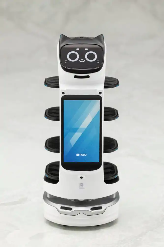 Pudu Robotics Plastikmodellbausatz Bellabot White Ver. 11 cm Produktfoto