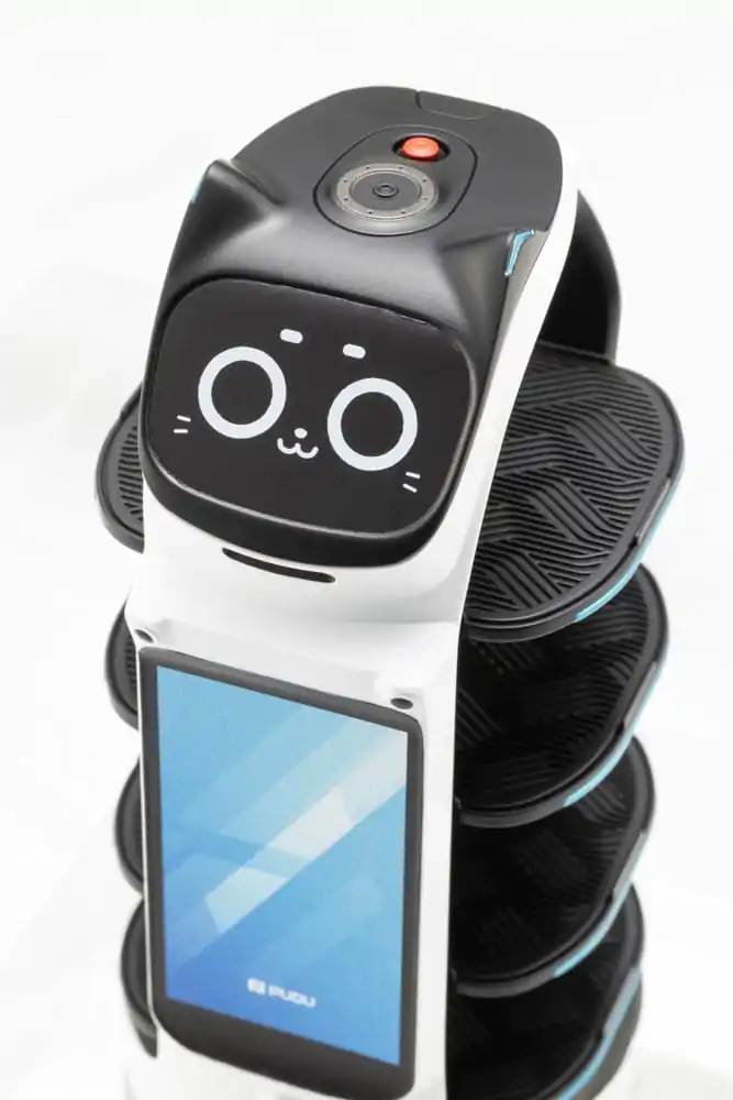 Pudu Robotics Plastikmodellbausatz Bellabot White Ver. 11 cm Produktfoto
