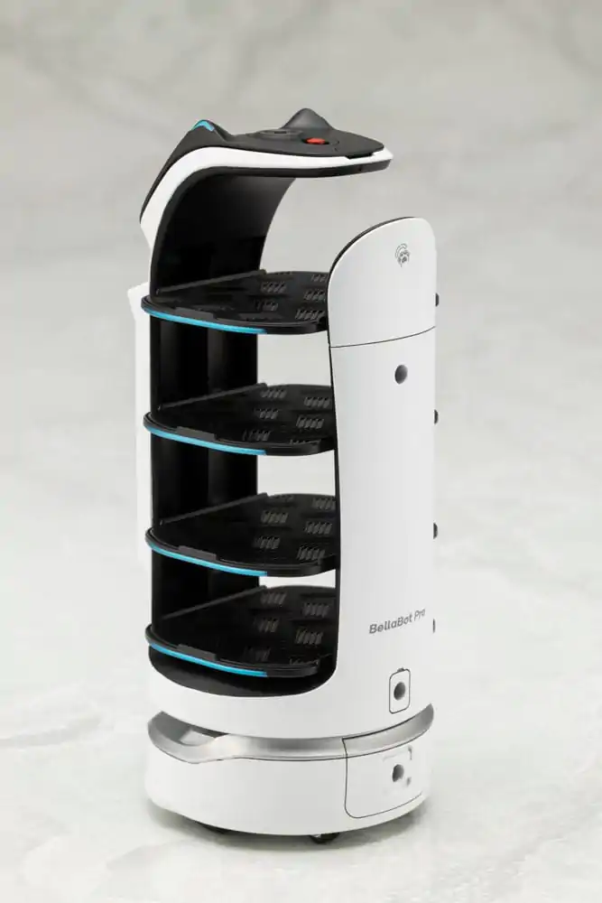 Pudu Robotics Plastikmodellbausatz Bellabot White Ver. 11 cm Produktfoto