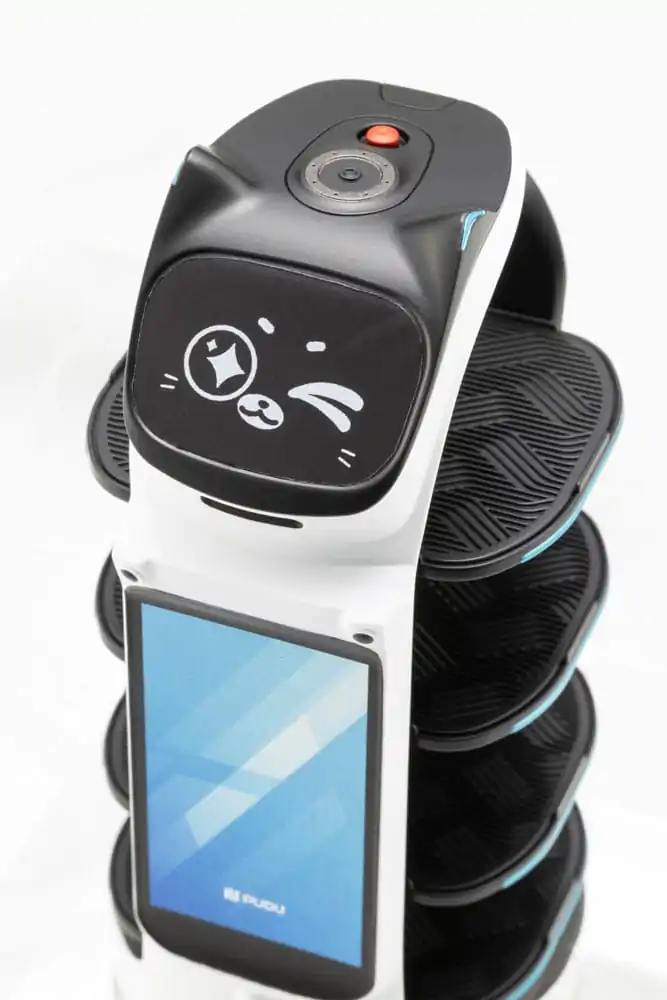 Pudu Robotics Plastikmodellbausatz Bellabot White Ver. 11 cm Produktfoto