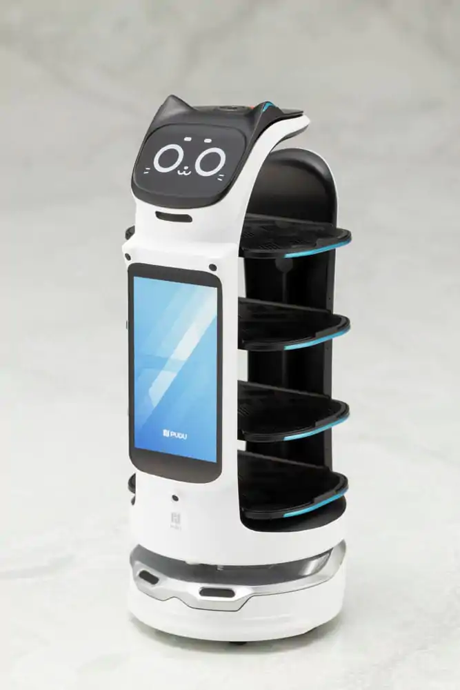 Pudu Robotics Plastikmodellbausatz Bellabot White Ver. 11 cm Produktfoto