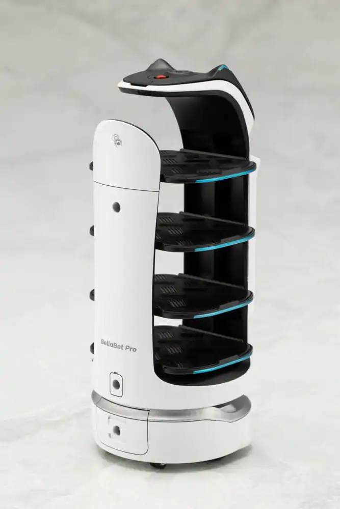 Pudu Robotics Plastikmodellbausatz Bellabot White Ver. 11 cm Produktfoto