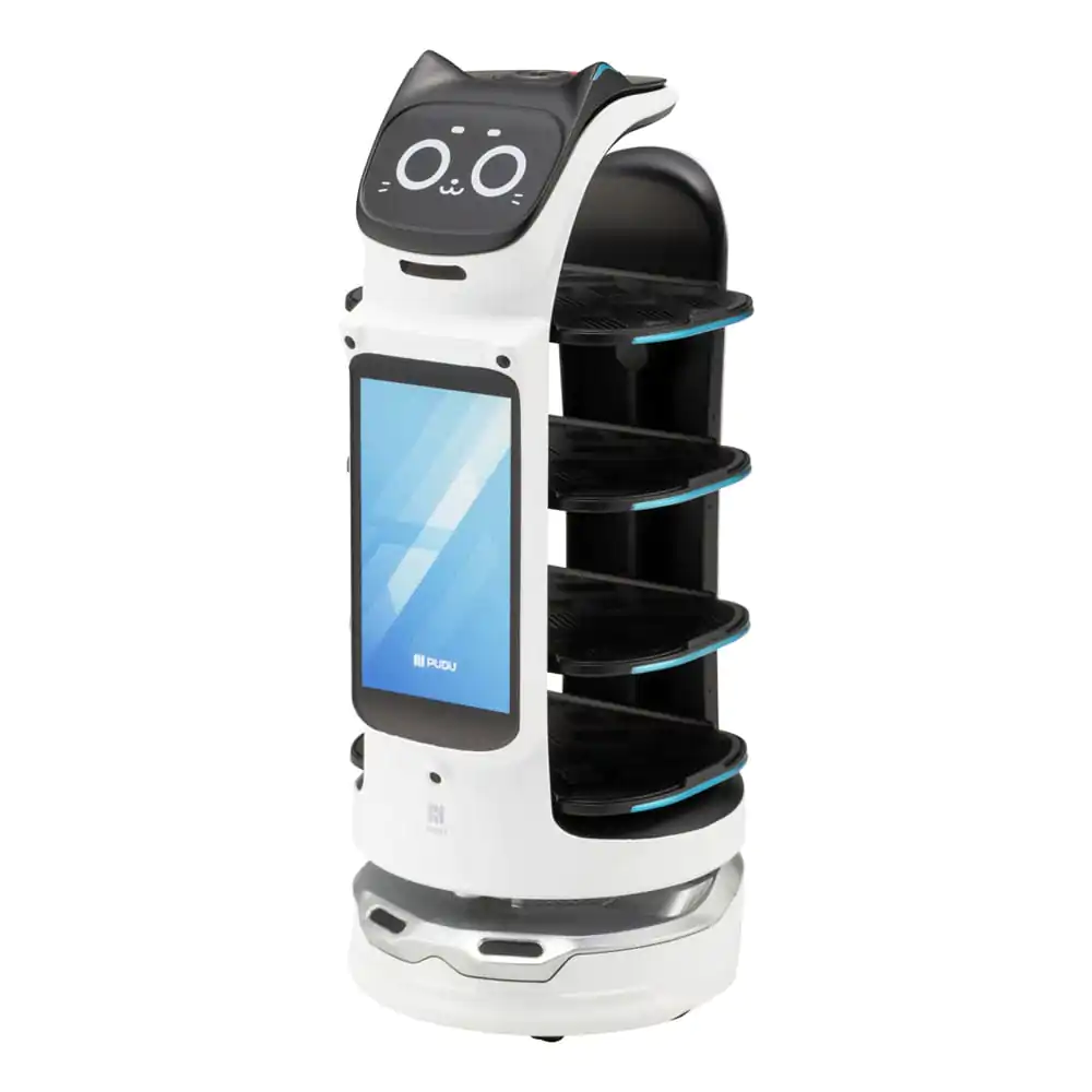 Pudu Robotics Plastikmodellbausatz Bellabot White Ver. 11 cm Produktfoto