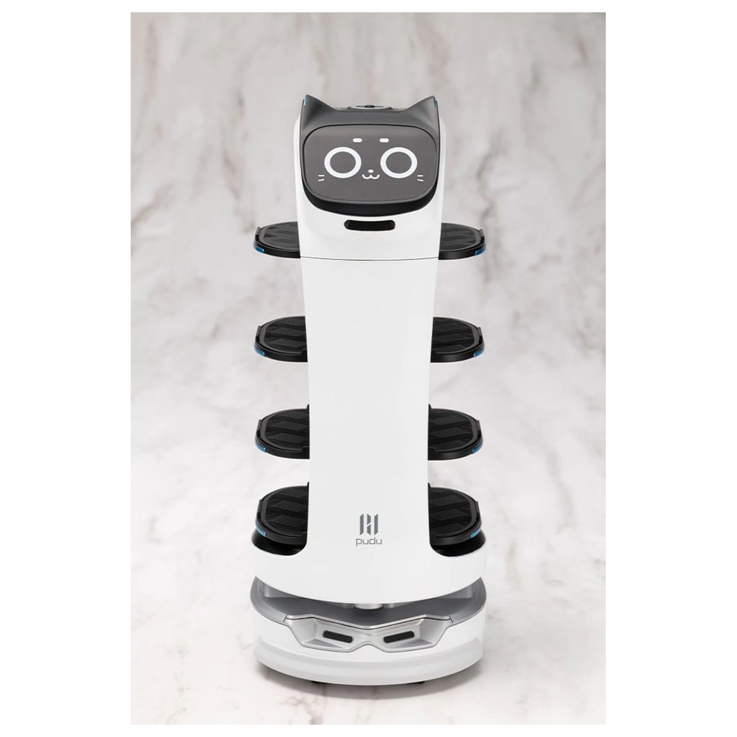 Pudu Robotics Großes Maßstab Kunststoff Modellbausatz BellaBot 19 cm Produktfoto
