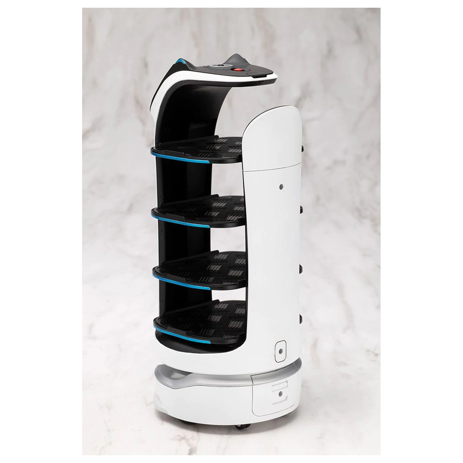 Pudu Robotics Großes Maßstab Kunststoff Modellbausatz BellaBot 19 cm Produktfoto