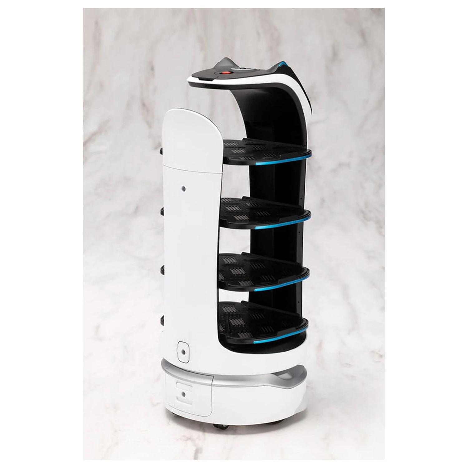 Pudu Robotics Großes Maßstab Kunststoff Modellbausatz BellaBot 19 cm Produktfoto