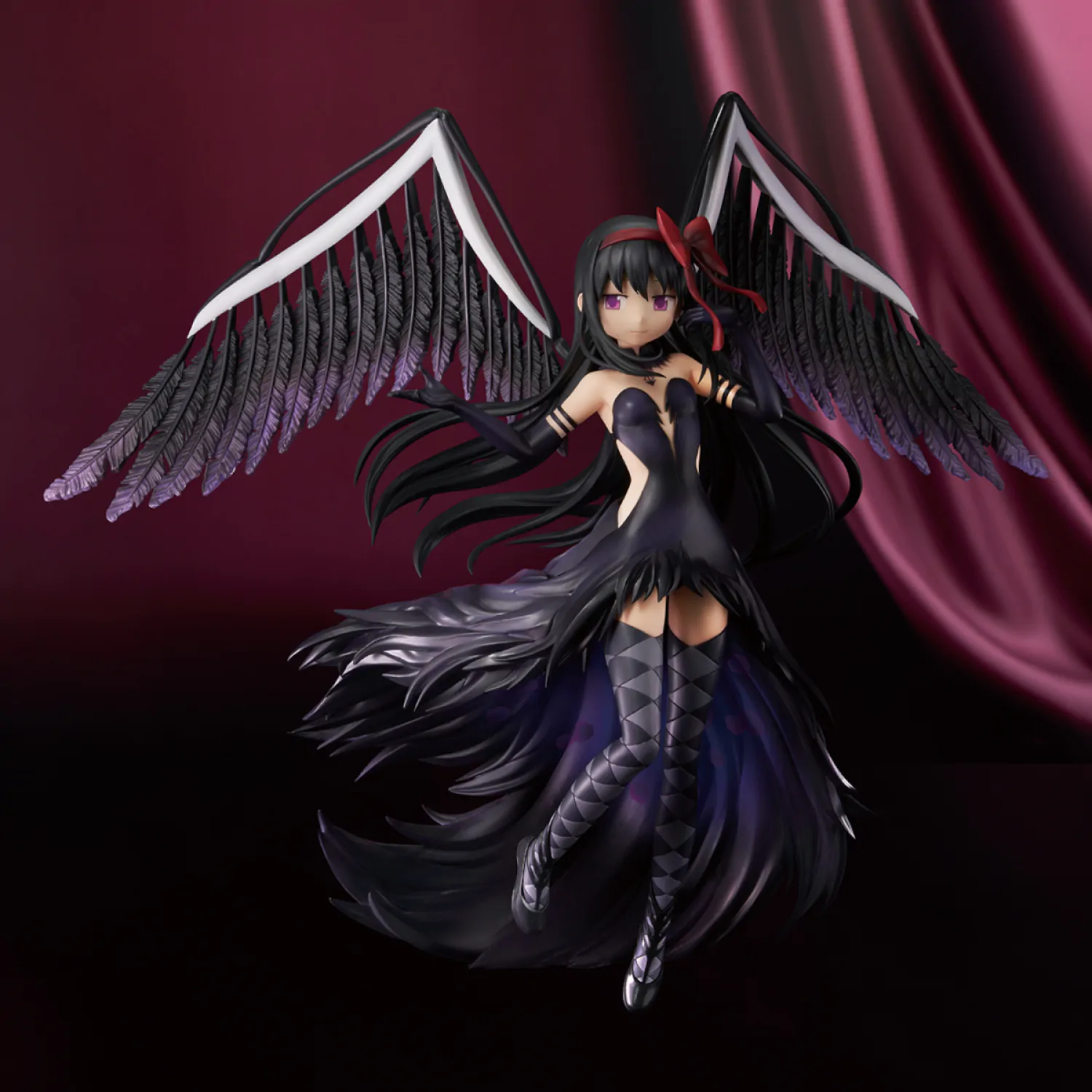Puella Magi Madoka Devil Homura Magica the Movie Figur 18cm Produktfoto