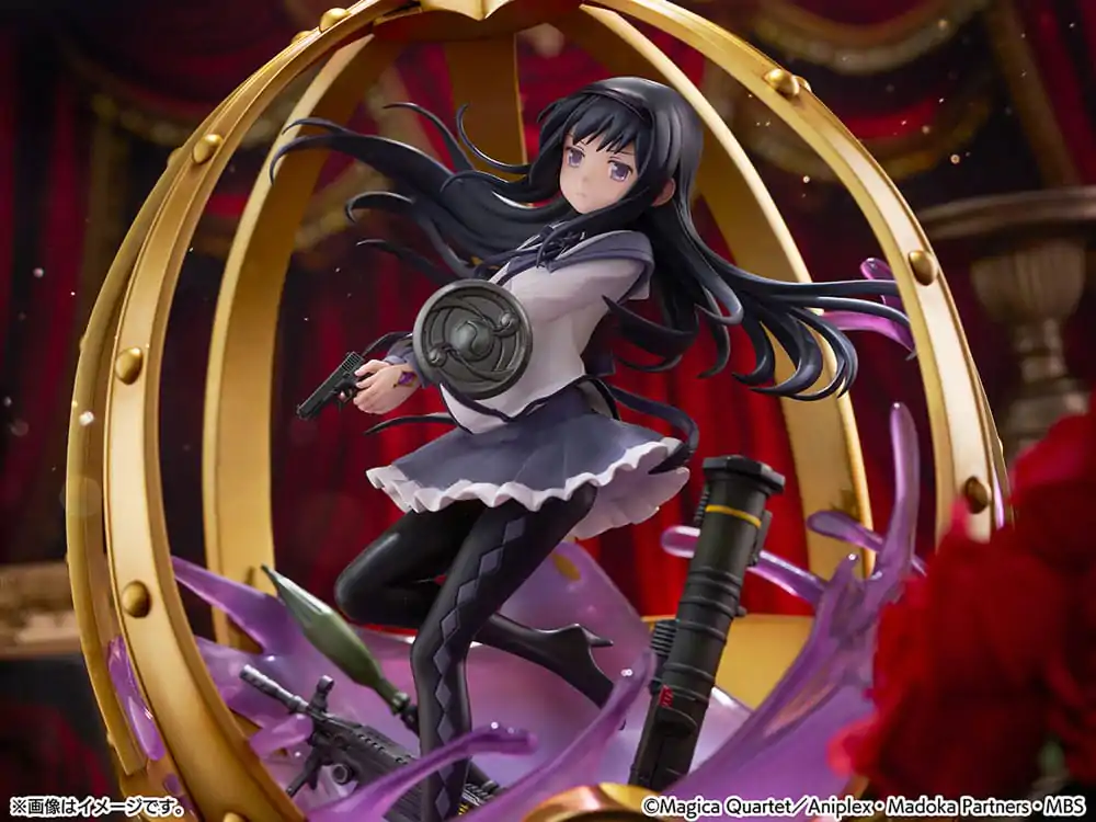 Puella Magi Madoka Magica PVC Statue 1/7 Akemi Homura 26 cm Produktfoto