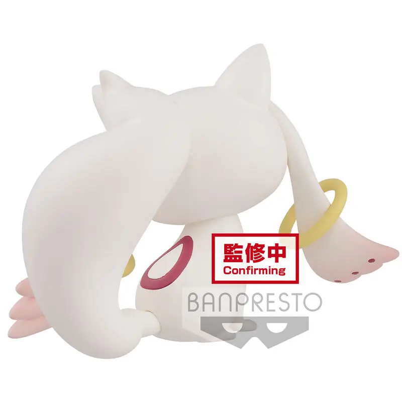 Puella Magi Madoka Magica 10th Anniversary Fluffy Puffy Mini Figur Kyubey 7 cm Produktfoto