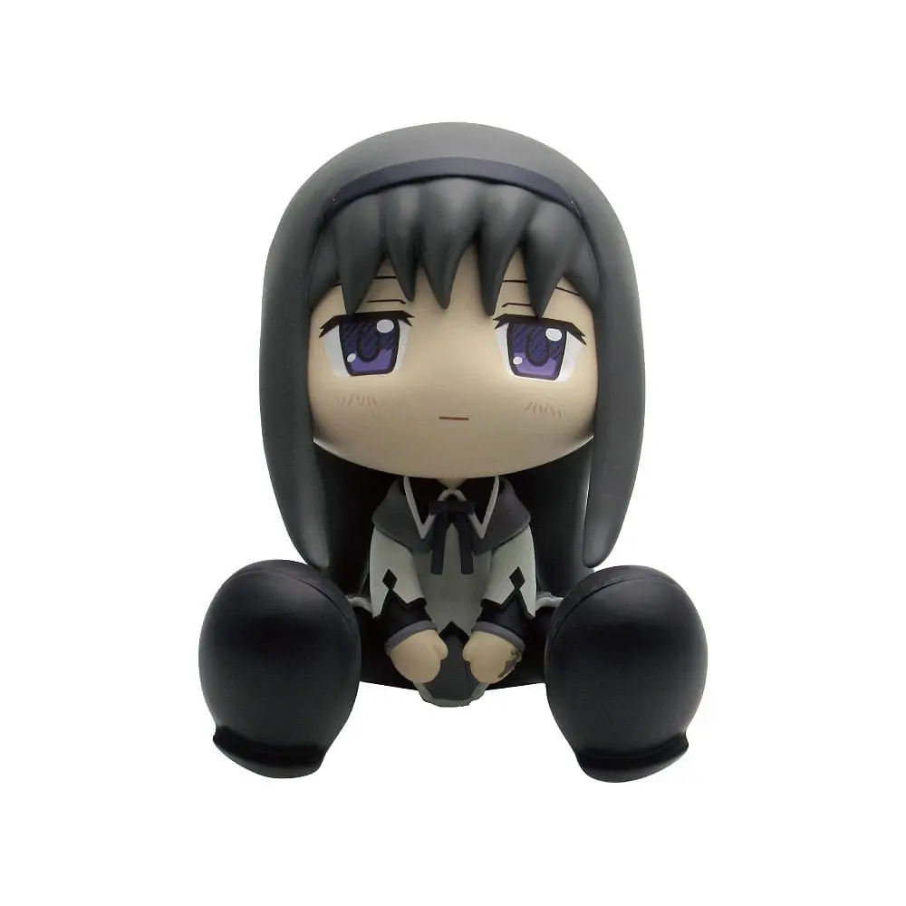 Puella Magi Madoka Magica Binivini Baby weicher Vinyl Figur Homura Akemi 12 cm Produktfoto