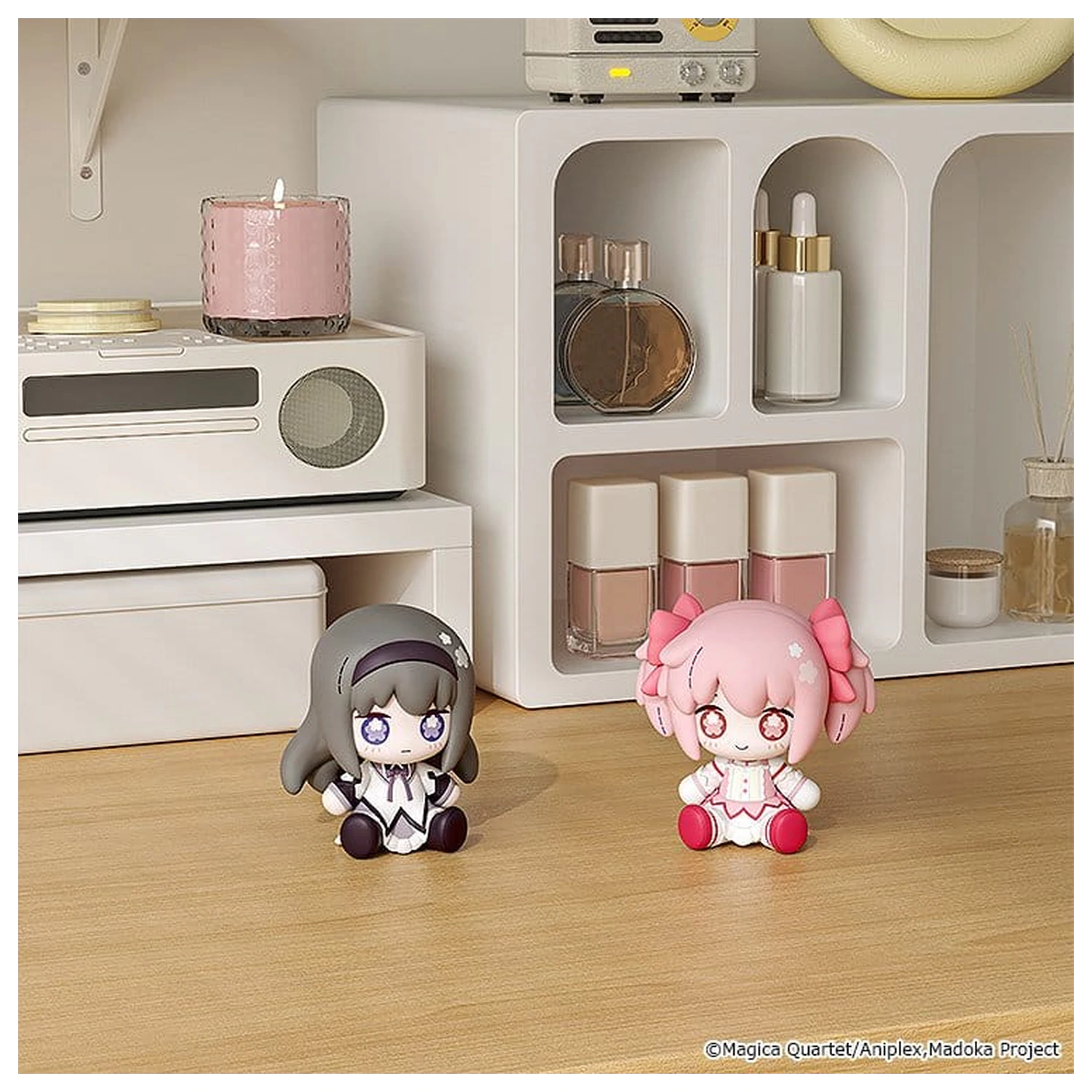 Puella Magi Madoka Magica Huggy Good Smile Mini Figur Madoka Kaname 7 cm Produktfoto