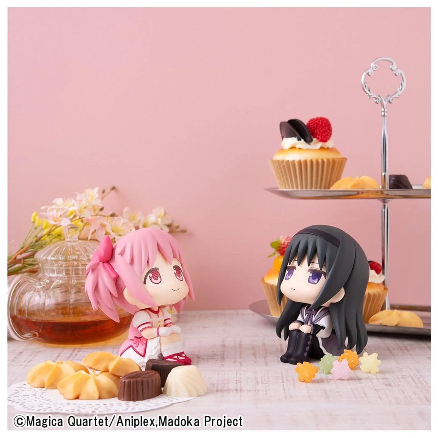 Puella Magi Madoka Magica Look Up PVC Figur Homura Akemi 11 cm Produktfoto
