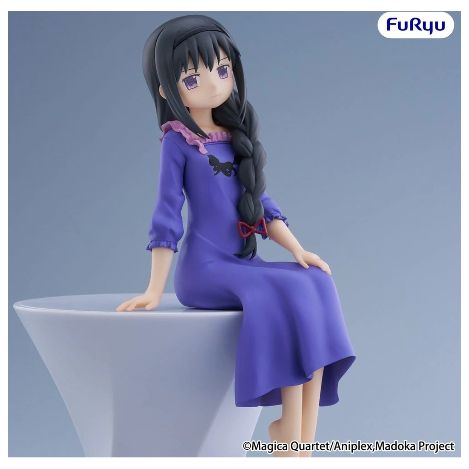 Puella Magi Madoka Magica PVC Figur Noodle Stopper -Homura Akemi- 15 cm Produktfoto