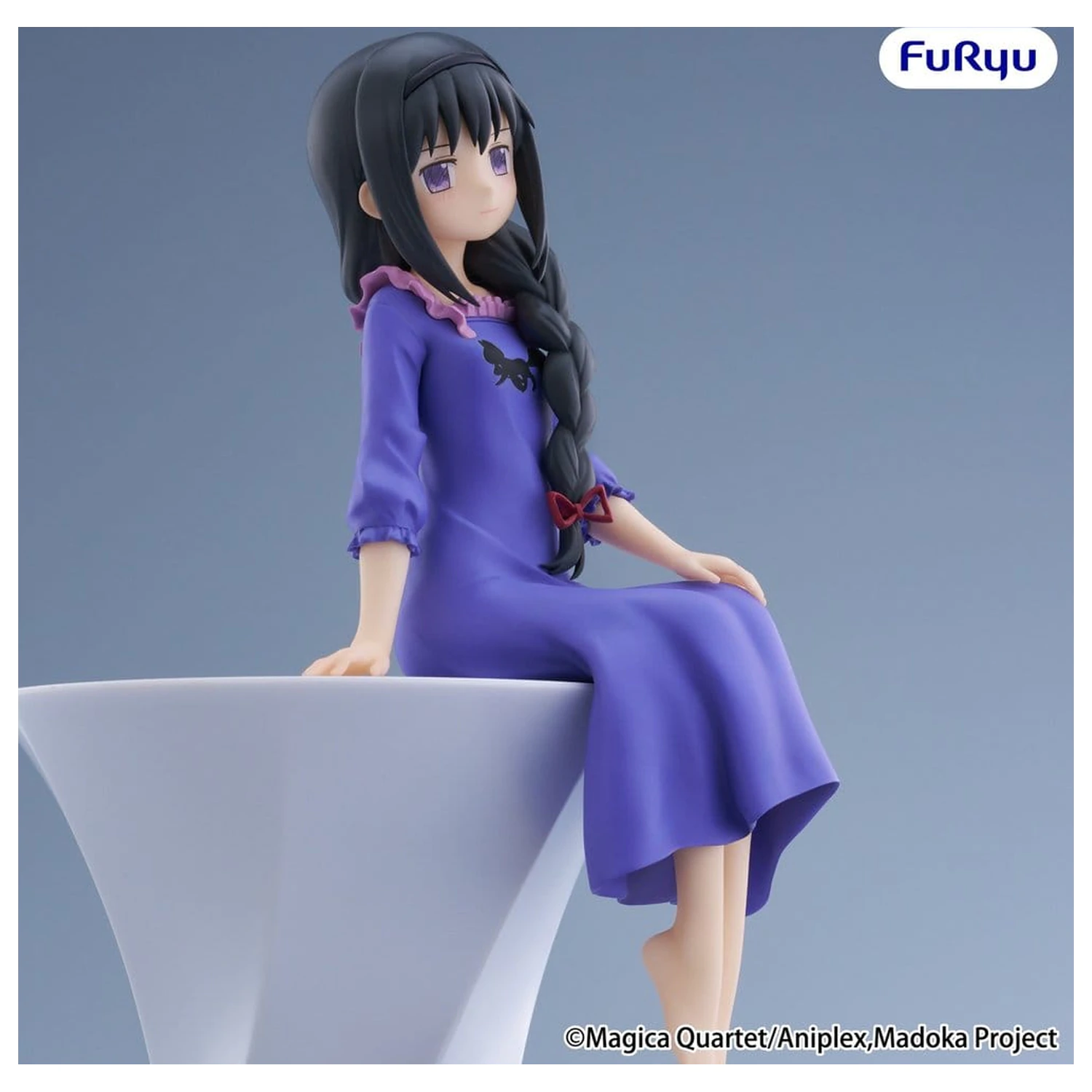 Puella Magi Madoka Magica PVC Figur Noodle Stopper -Homura Akemi- 15 cm Produktfoto
