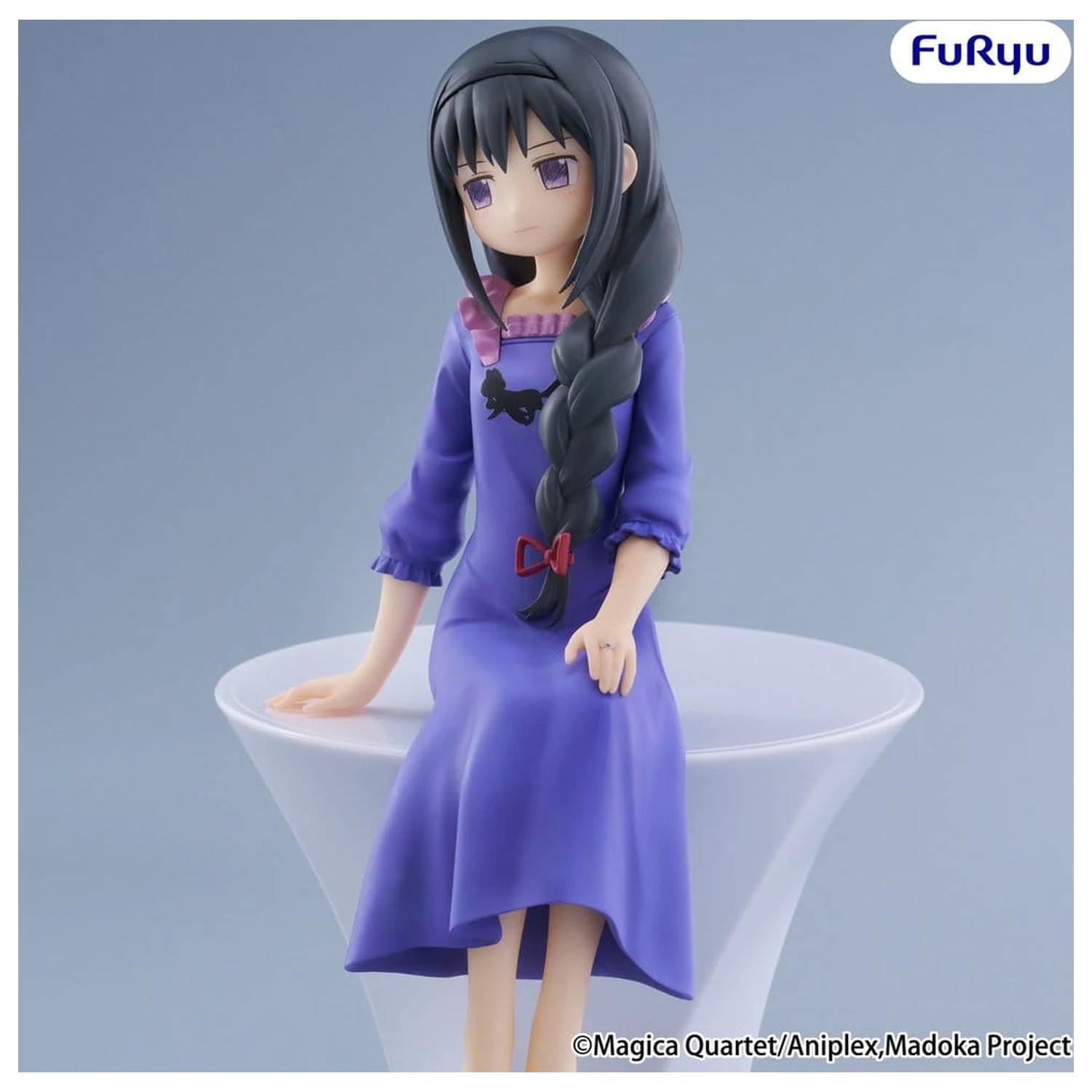 Puella Magi Madoka Magica PVC Figur Noodle Stopper -Homura Akemi- 15 cm Produktfoto