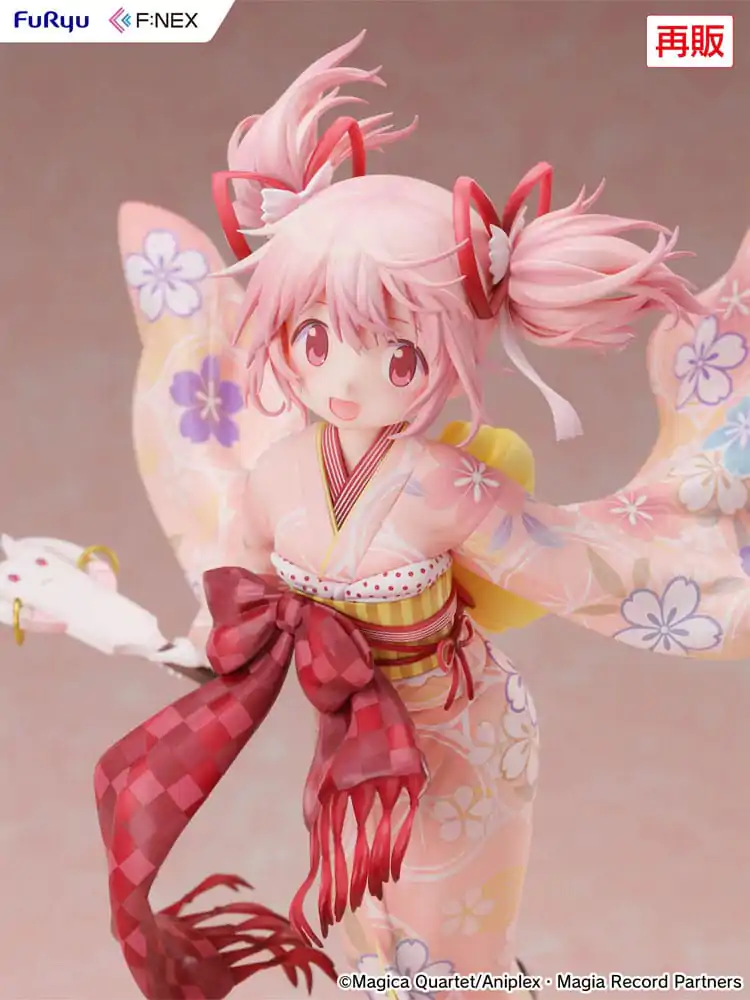 Puella Magi Madoka Magica Side Story Magia Record PVC Statue 1/7 Madoka Kaname Kimono Ver. 22 cm Produktfoto