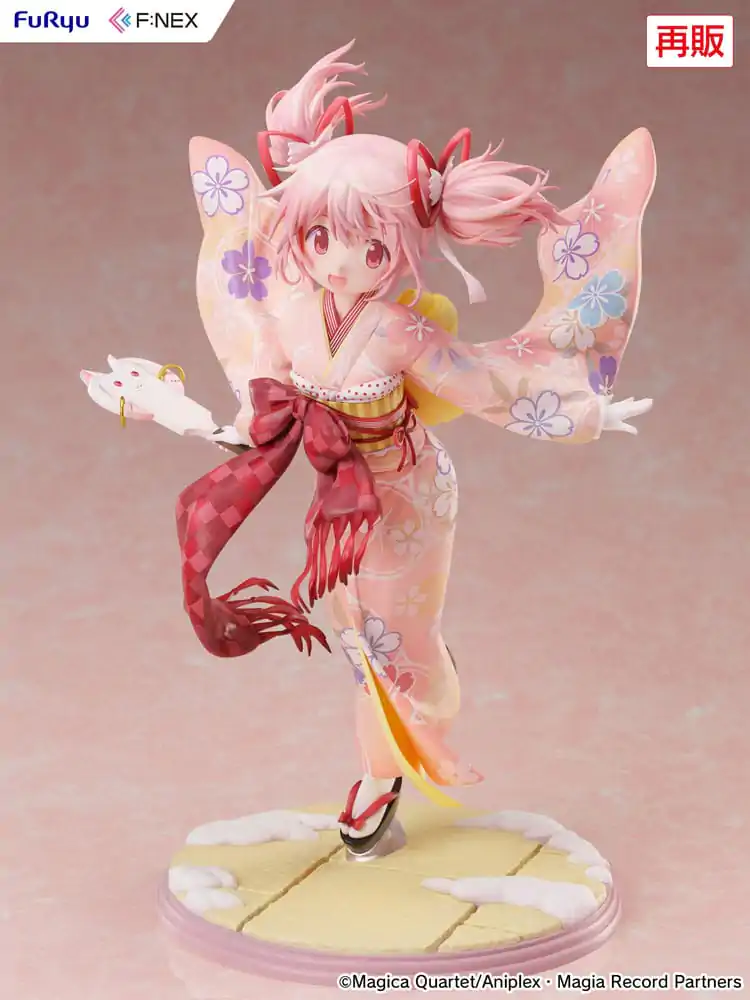 Puella Magi Madoka Magica Side Story Magia Record PVC Statue 1/7 Madoka Kaname Kimono Ver. 22 cm Produktfoto