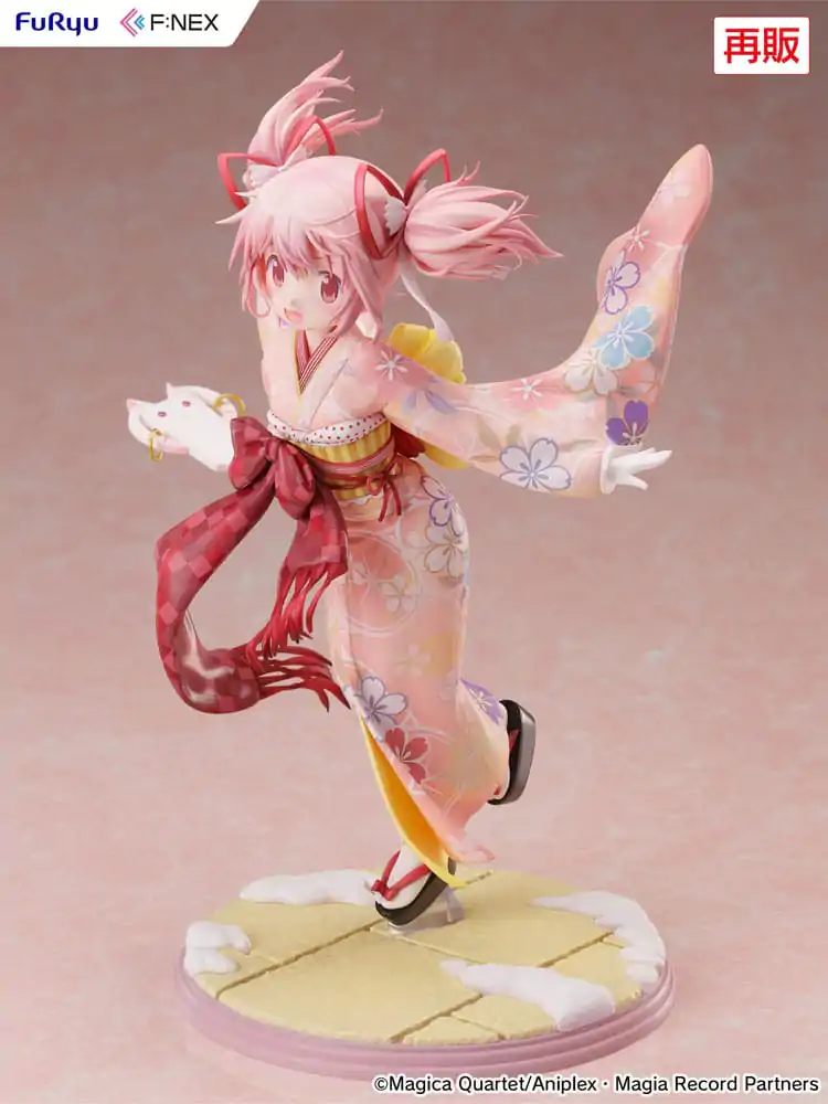 Puella Magi Madoka Magica Side Story Magia Record PVC Statue 1/7 Madoka Kaname Kimono Ver. 22 cm Produktfoto