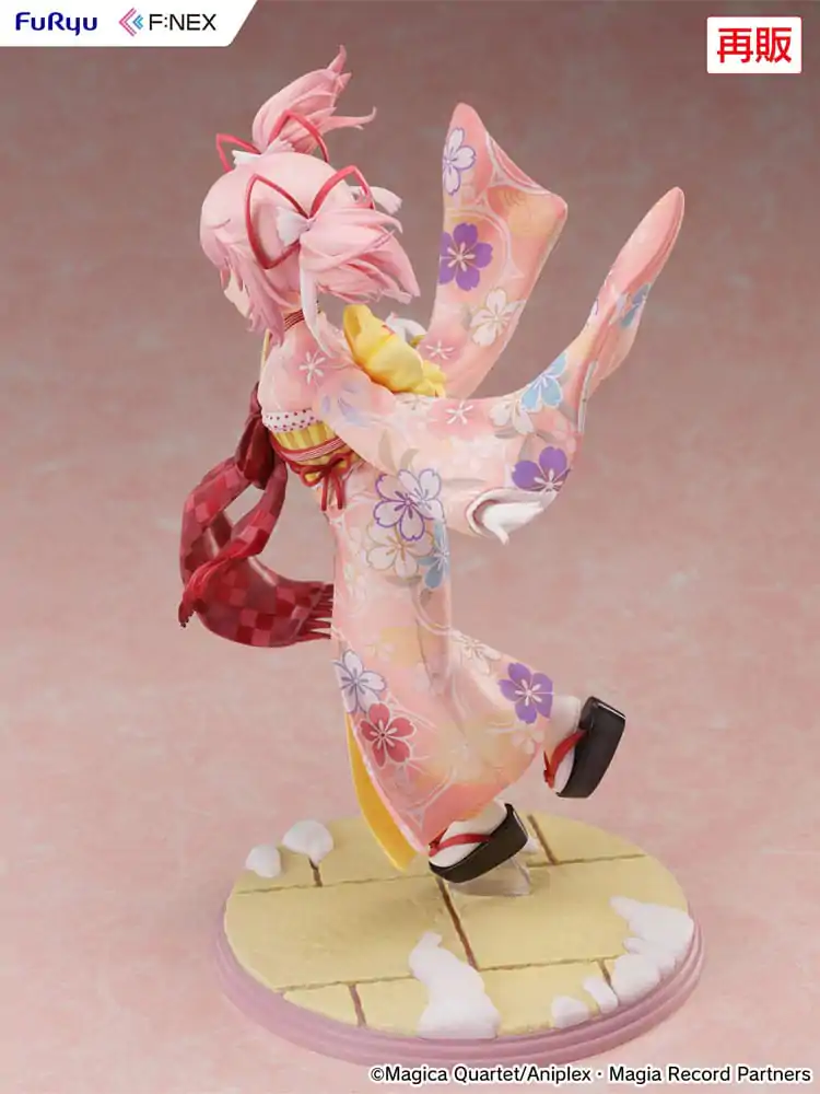 Puella Magi Madoka Magica Side Story Magia Record PVC Statue 1/7 Madoka Kaname Kimono Ver. 22 cm Produktfoto