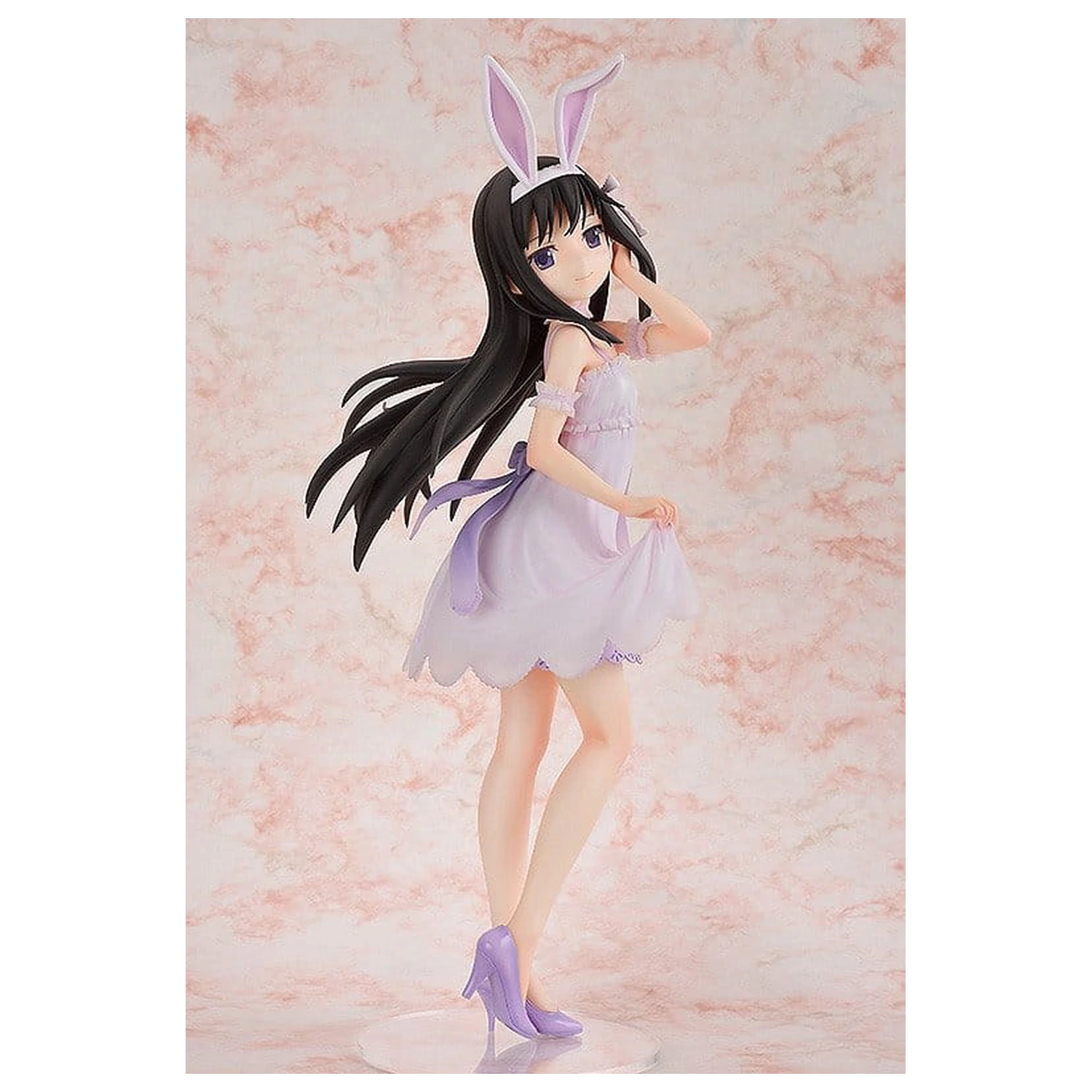 Puella Magi Madoka Magica The Movie -Rebellion- PVC Figur 1/4 Homura Akemi: Rabbit Ears Ver. 42 cm Produktfoto