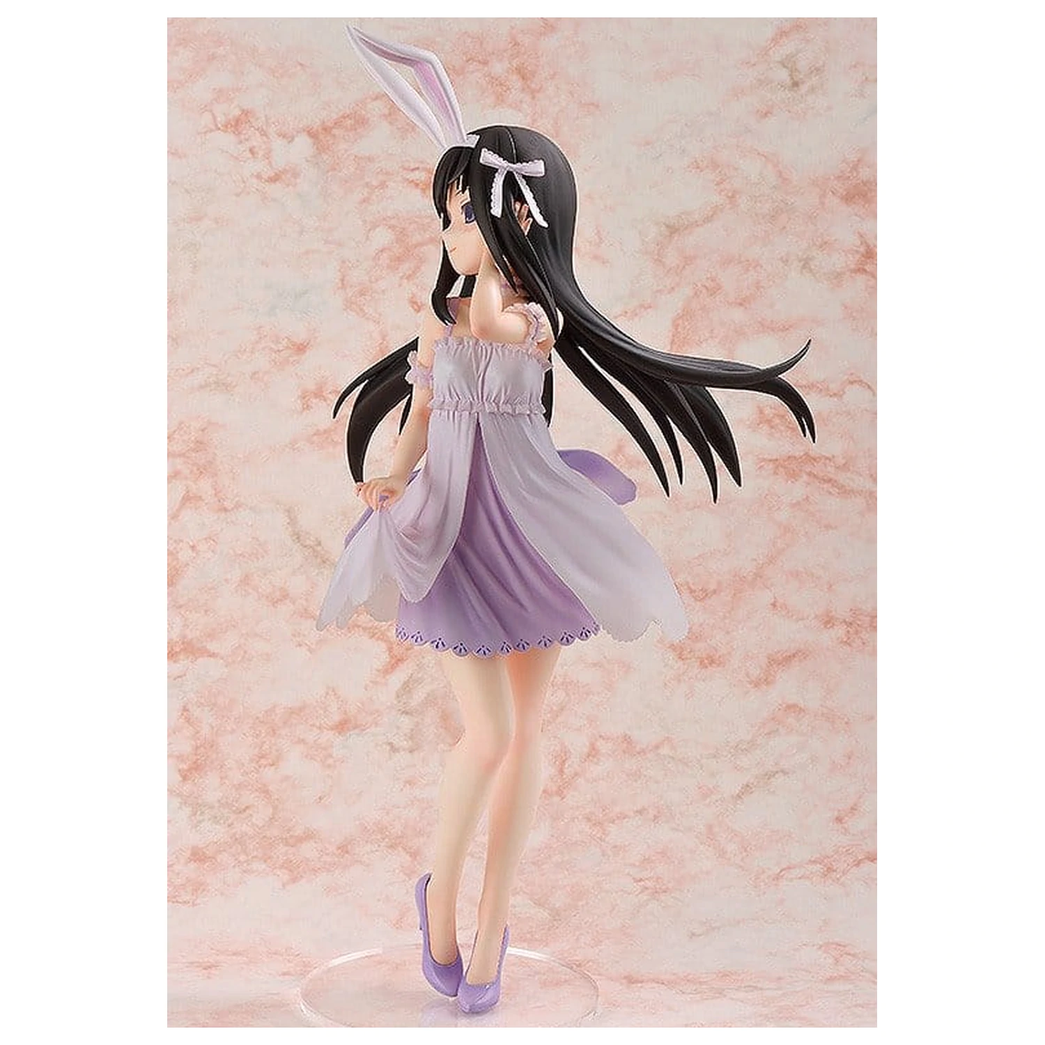 Puella Magi Madoka Magica The Movie -Rebellion- PVC Figur 1/4 Homura Akemi: Rabbit Ears Ver. 42 cm Produktfoto