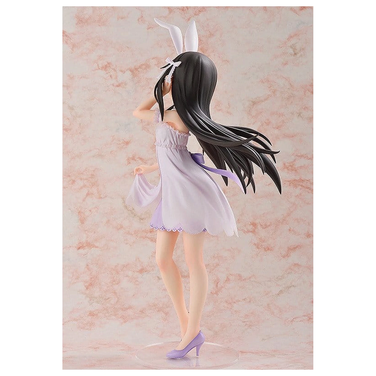 Puella Magi Madoka Magica The Movie -Rebellion- PVC Figur 1/4 Homura Akemi: Rabbit Ears Ver. 42 cm Produktfoto