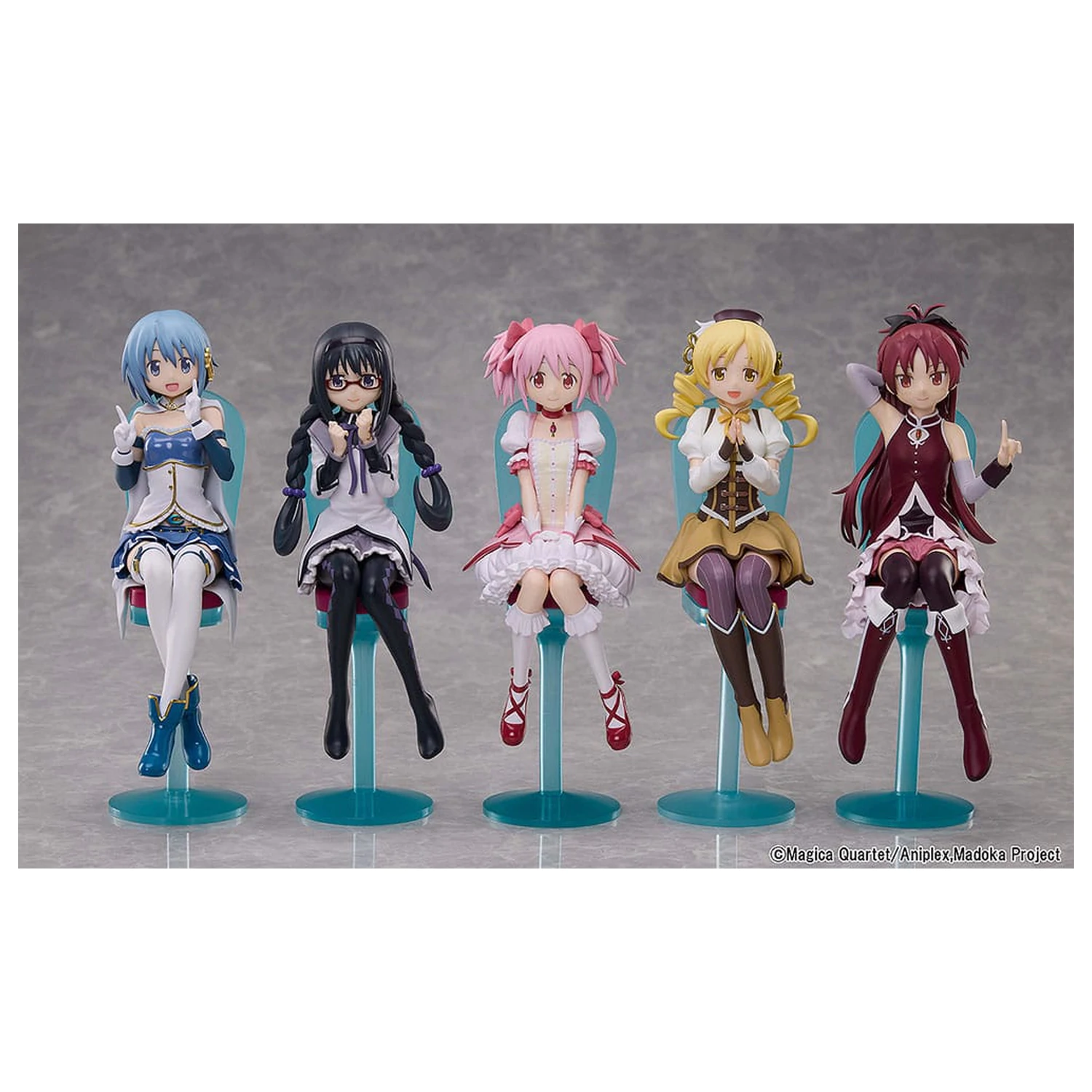 Puella Magi Madoka Magica The Movie: Rebellion PVC Statue Tea Party Cake Song Ver. Set 18 cm Produktfoto