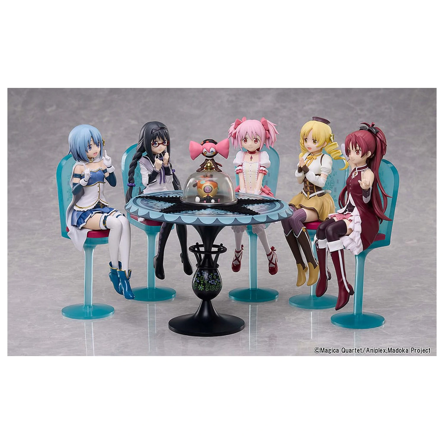 Puella Magi Madoka Magica The Movie: Rebellion PVC Statue Tea Party Cake Song Ver. Set 18 cm Produktfoto