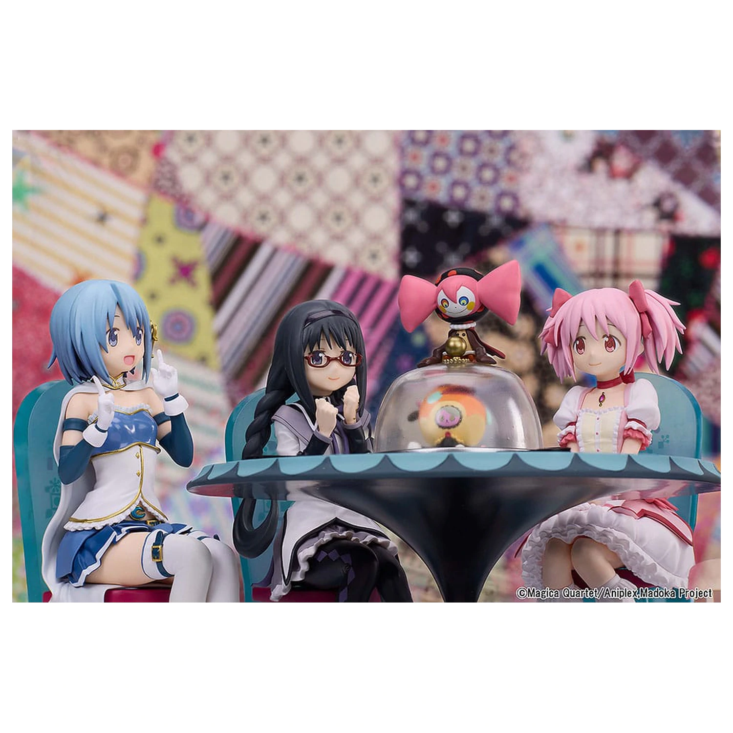 Puella Magi Madoka Magica The Movie: Rebellion PVC Statue Tea Party Cake Song Ver. Set 18 cm Produktfoto