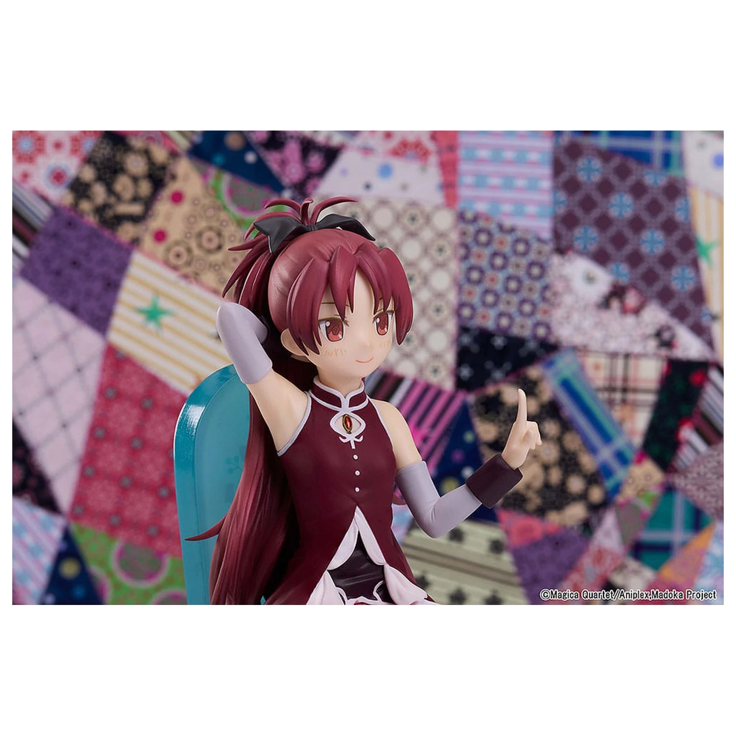 Puella Magi Madoka Magica The Movie: Rebellion PVC Statue Kyoko Sakura Tea Party Cake Song Ver. 18 cm Produktfoto