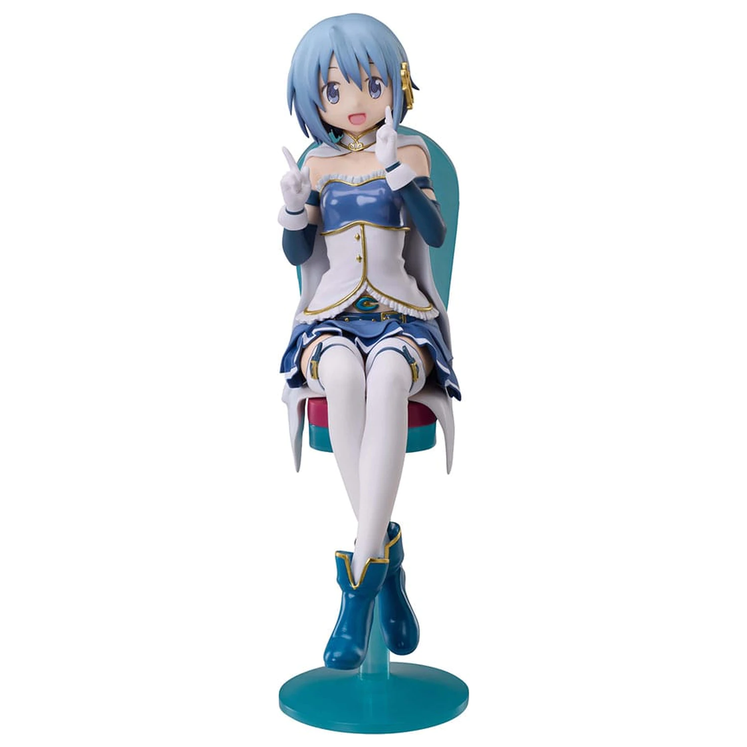 Puella Magi Madoka Magica The Movie: Rebellion PVC Statue Sayaka Miki Tea Party Cake Song Ver. 18 cm Produktfoto