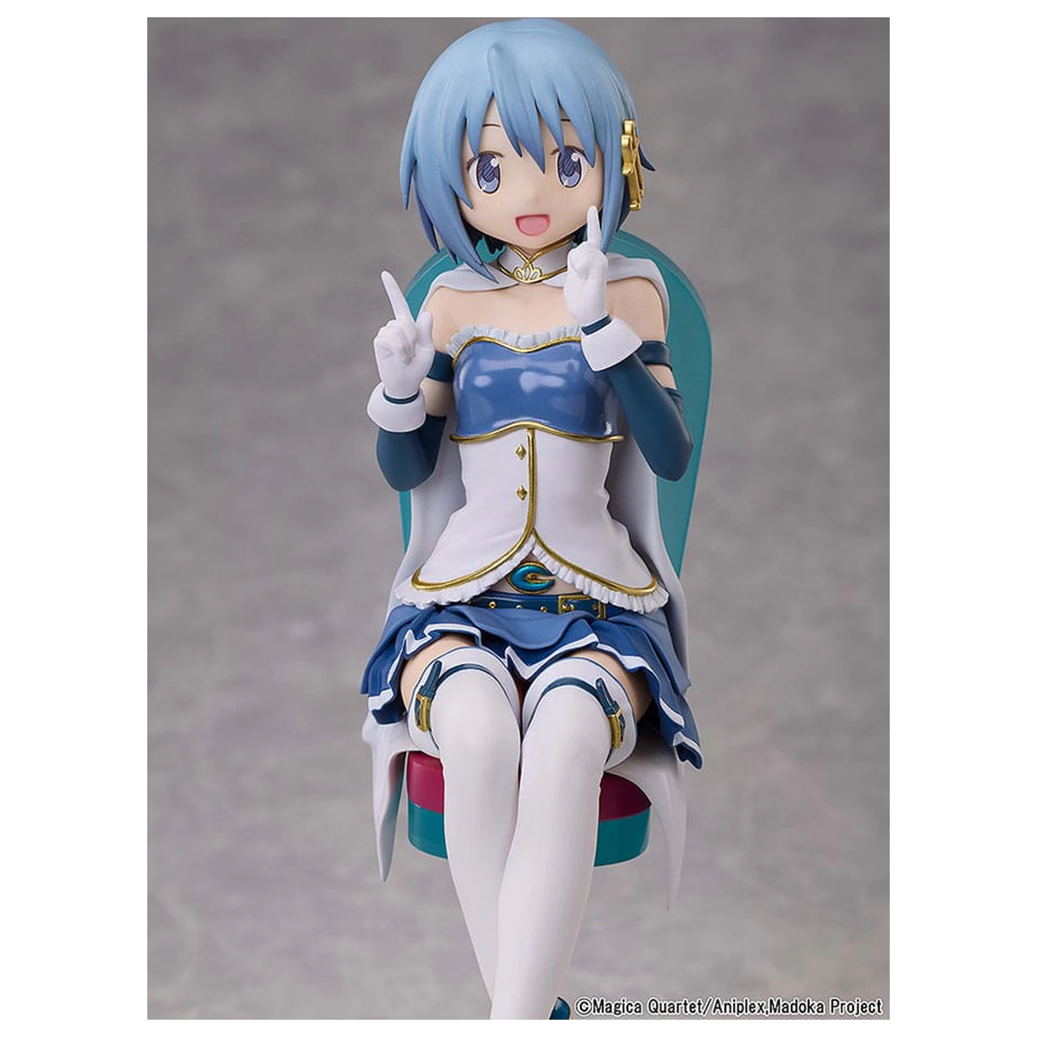 Puella Magi Madoka Magica The Movie: Rebellion PVC Statue Sayaka Miki Tea Party Cake Song Ver. 18 cm Produktfoto