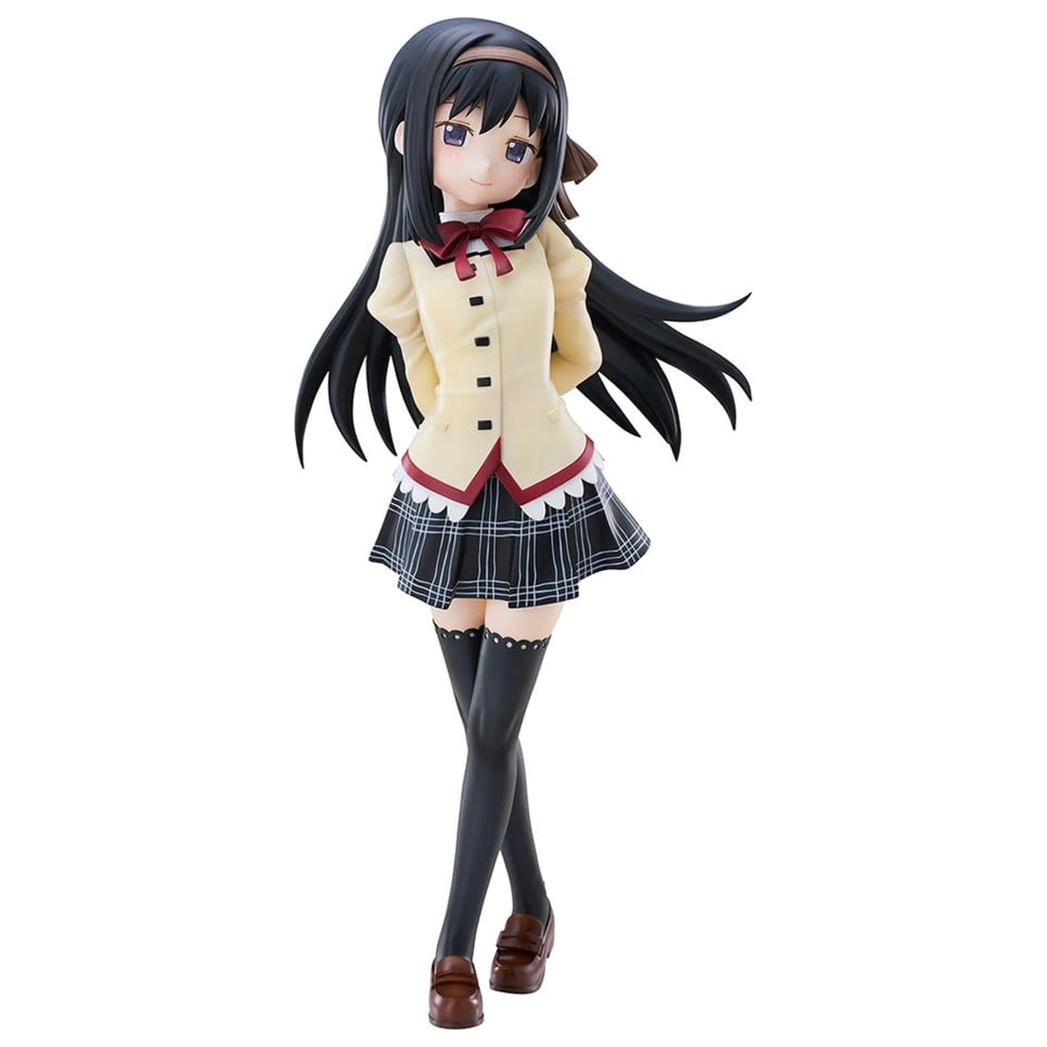 Puella Magi Madoka Magica the Movie -Walpurgisnacht: Rising- Tenitol Tall PVC Figur Homura Akemi 30 cm Produktfoto