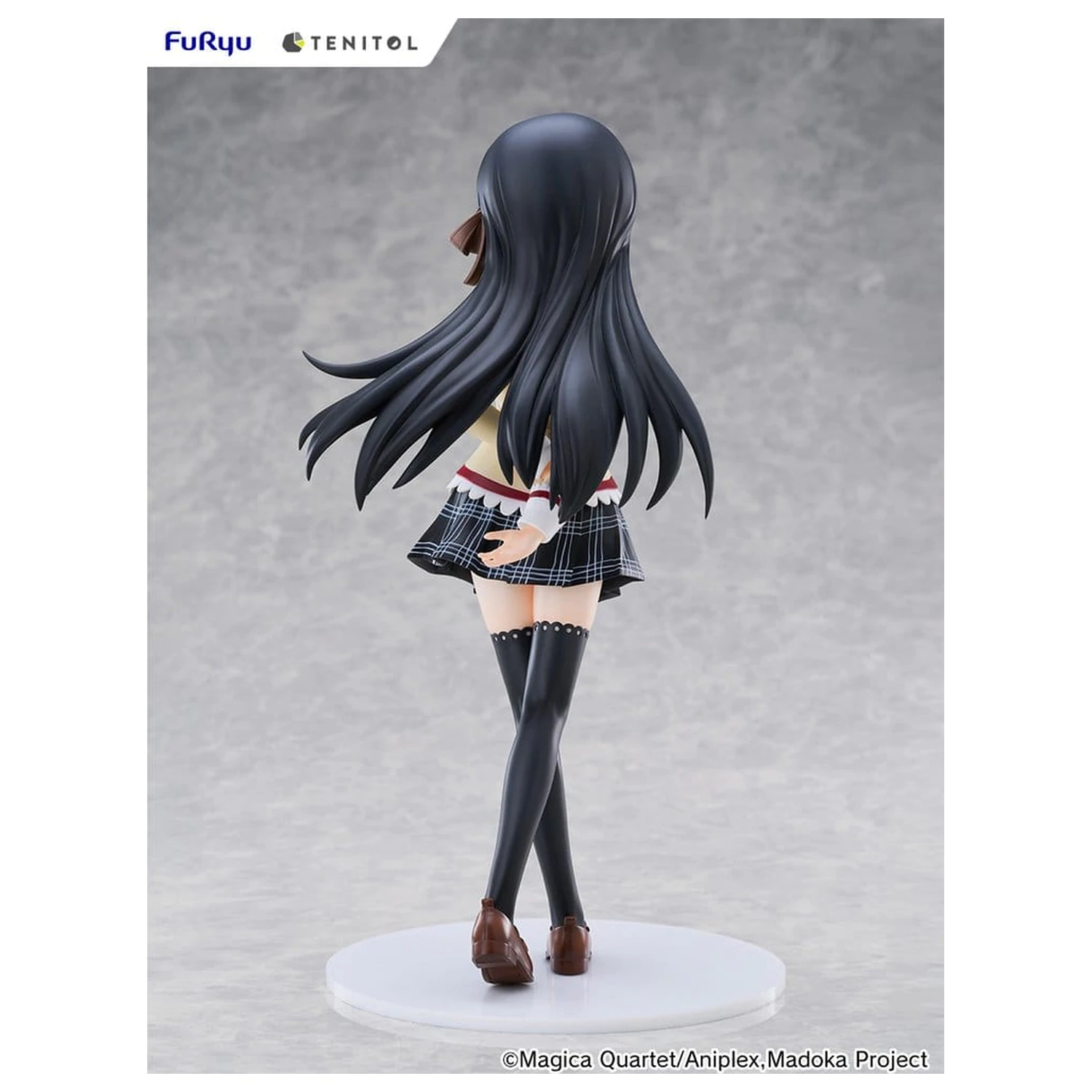 Puella Magi Madoka Magica the Movie -Walpurgisnacht: Rising- Tenitol Tall PVC Figur Homura Akemi 30 cm Produktfoto