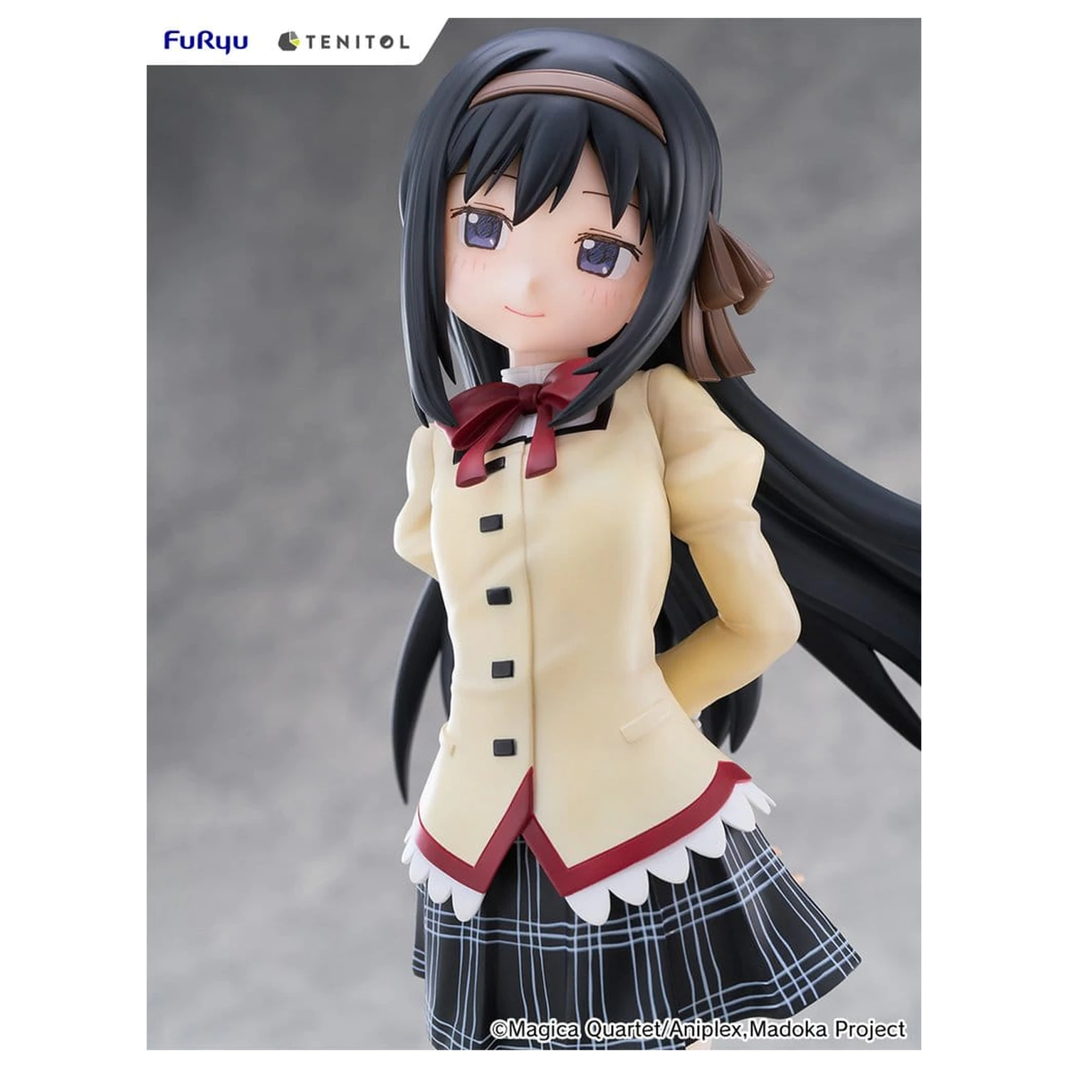 Puella Magi Madoka Magica the Movie -Walpurgisnacht: Rising- Tenitol Tall PVC Figur Homura Akemi 30 cm Produktfoto