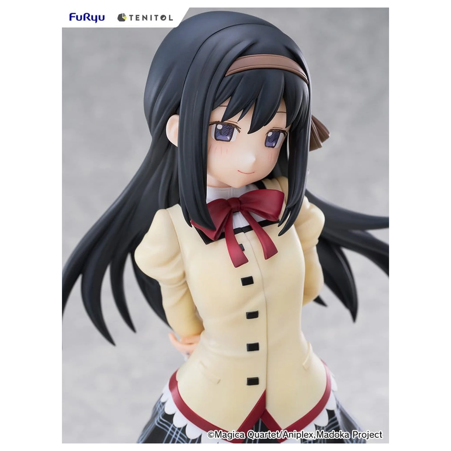 Puella Magi Madoka Magica the Movie -Walpurgisnacht: Rising- Tenitol Tall PVC Figur Homura Akemi 30 cm Produktfoto