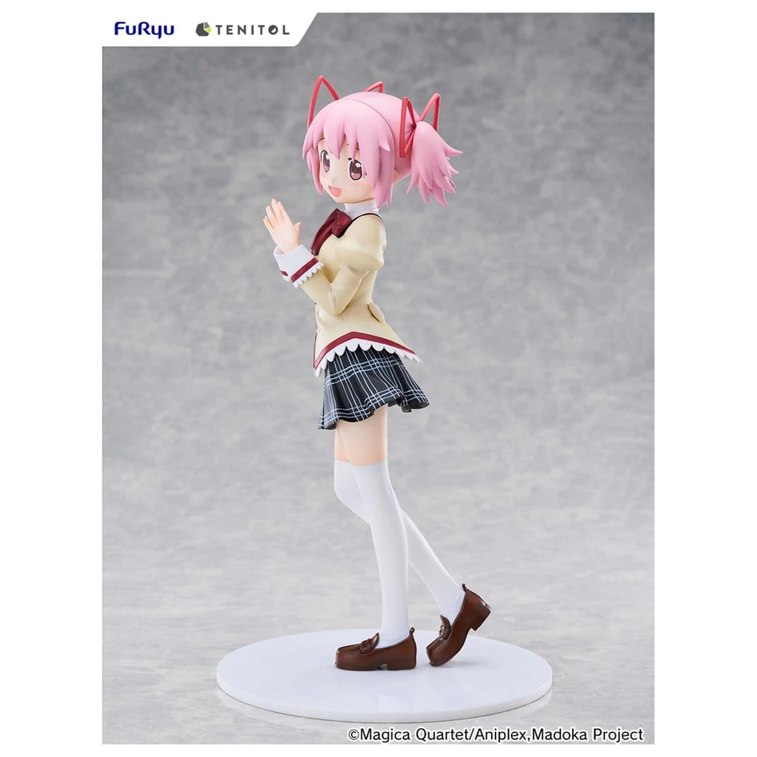 Puella Magi Madoka Magica the Movie -Walpurgisnacht: Rising- Tenitol Tall PVC Figur Madoka Kaname 29 cm Produktfoto